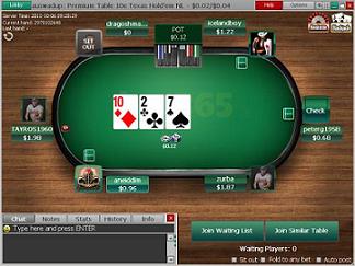 Bet365 Poker Table